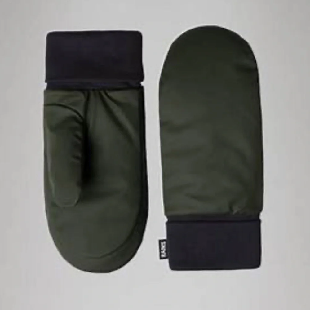 RAINS Alta Puffer Mittens in Green - Picture 1 of 9